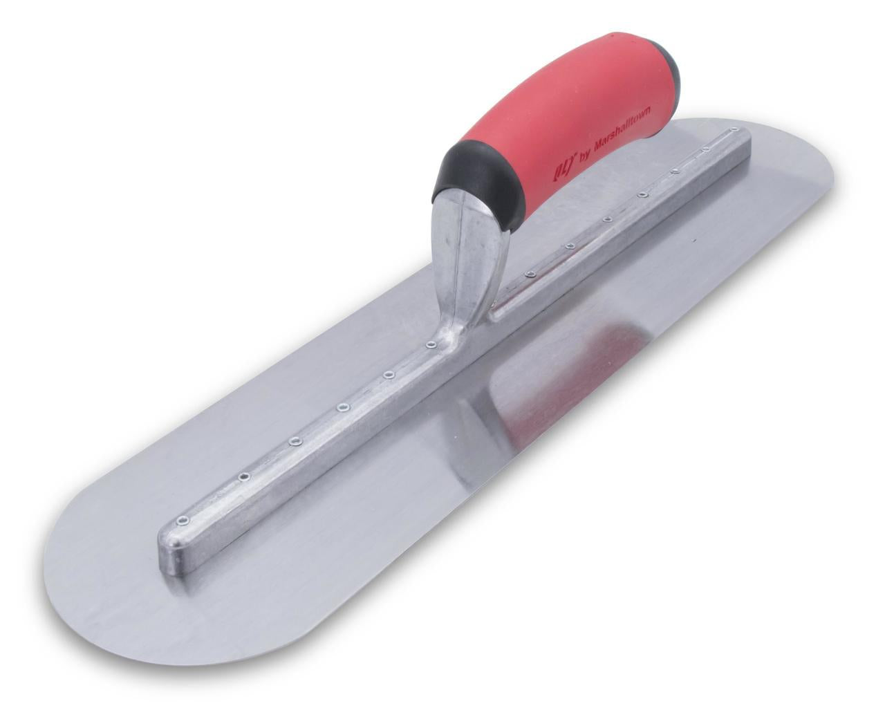 Marshalltown 11226 Concrete 18 X 5 Fully Rounded Finishing Trowel-Resilient Handle