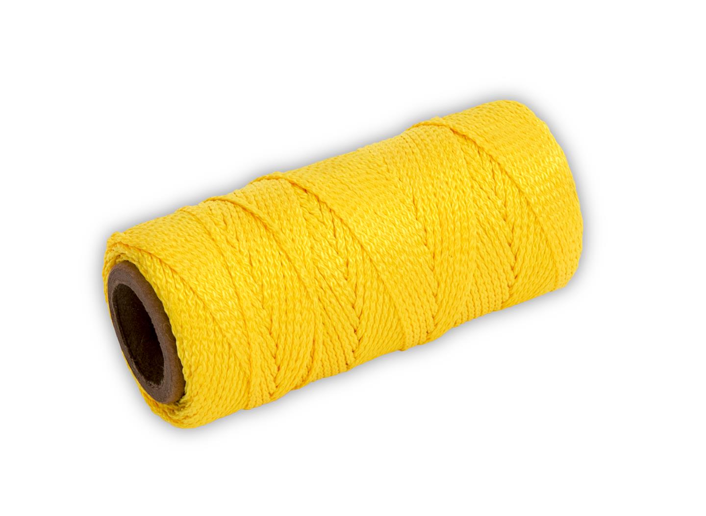 Marshalltown 10240 Braided Nylon Mason's Line 125' Yellow, Size 18 4