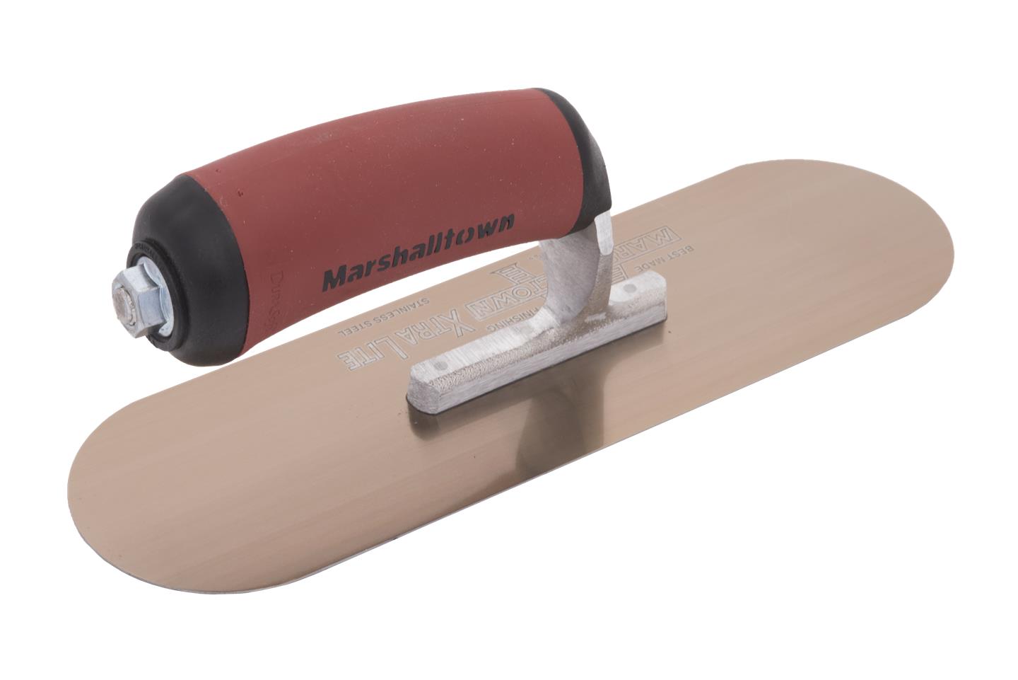 Marshalltown 13150 10 X 3 Golden Steel Pool Trowel-DuraSoft Handle