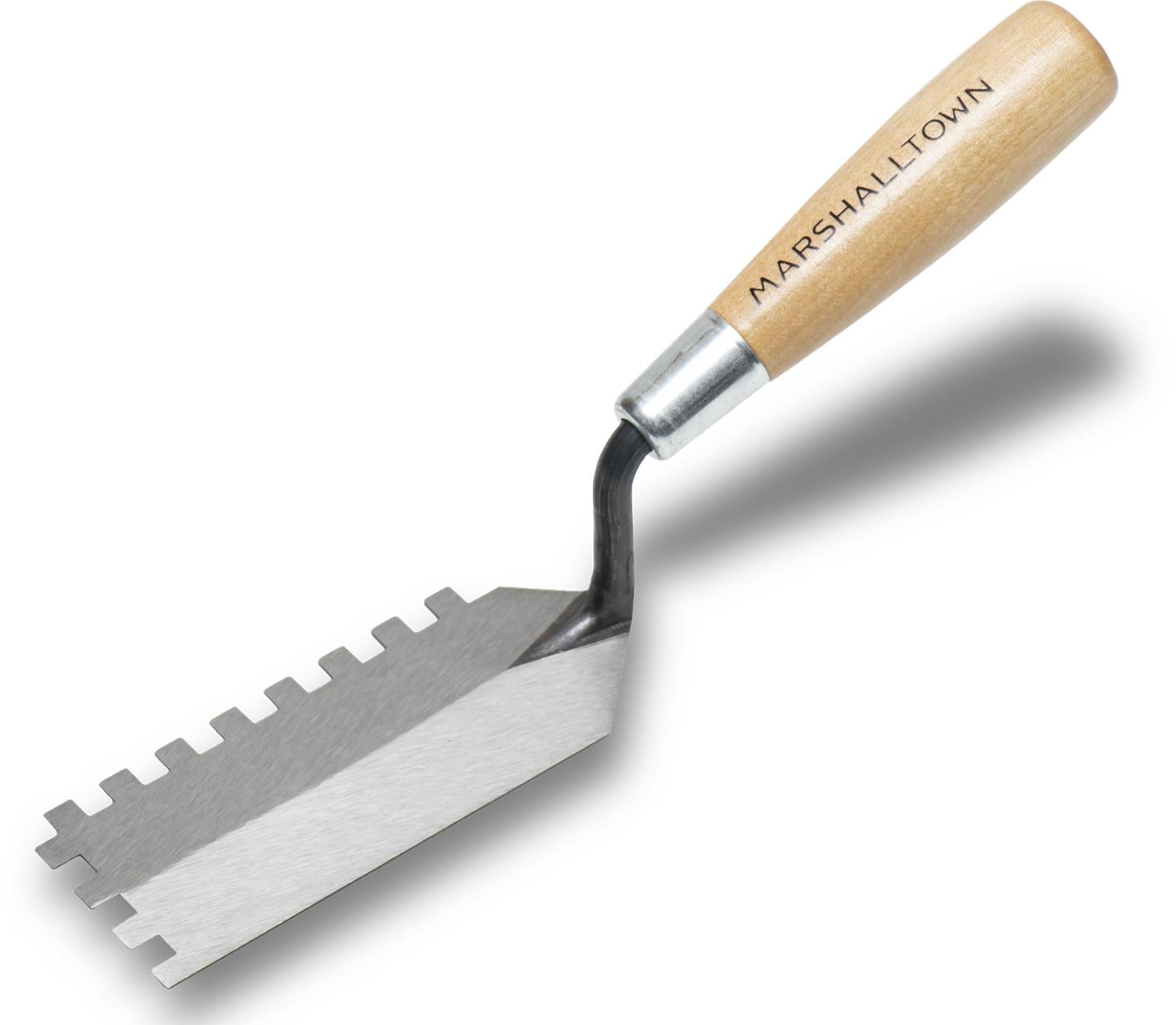 Marshalltown 11200 5 X 2 Square Notched Margin Trowel 1-4 Square