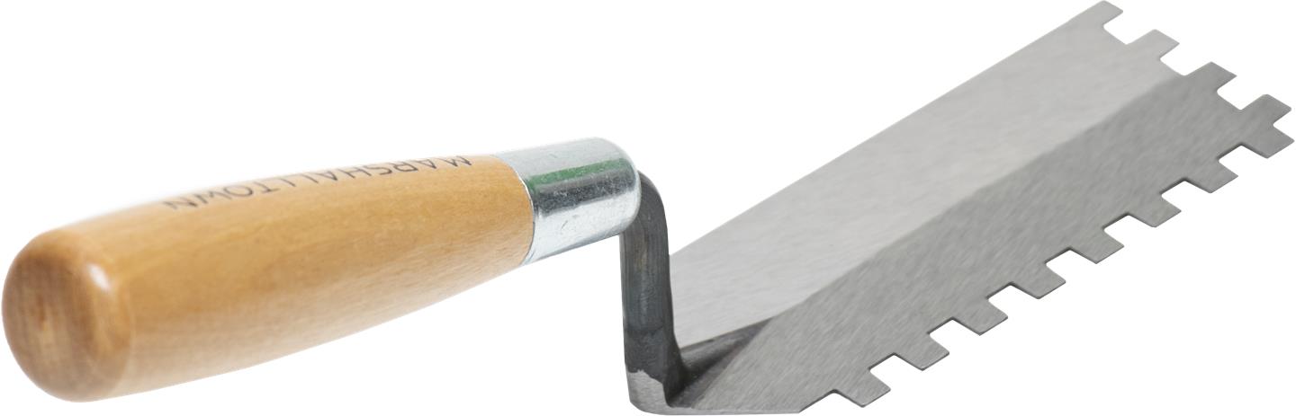 Marshalltown 11200 5 X 2 Square Notched Margin Trowel 1-4 Square