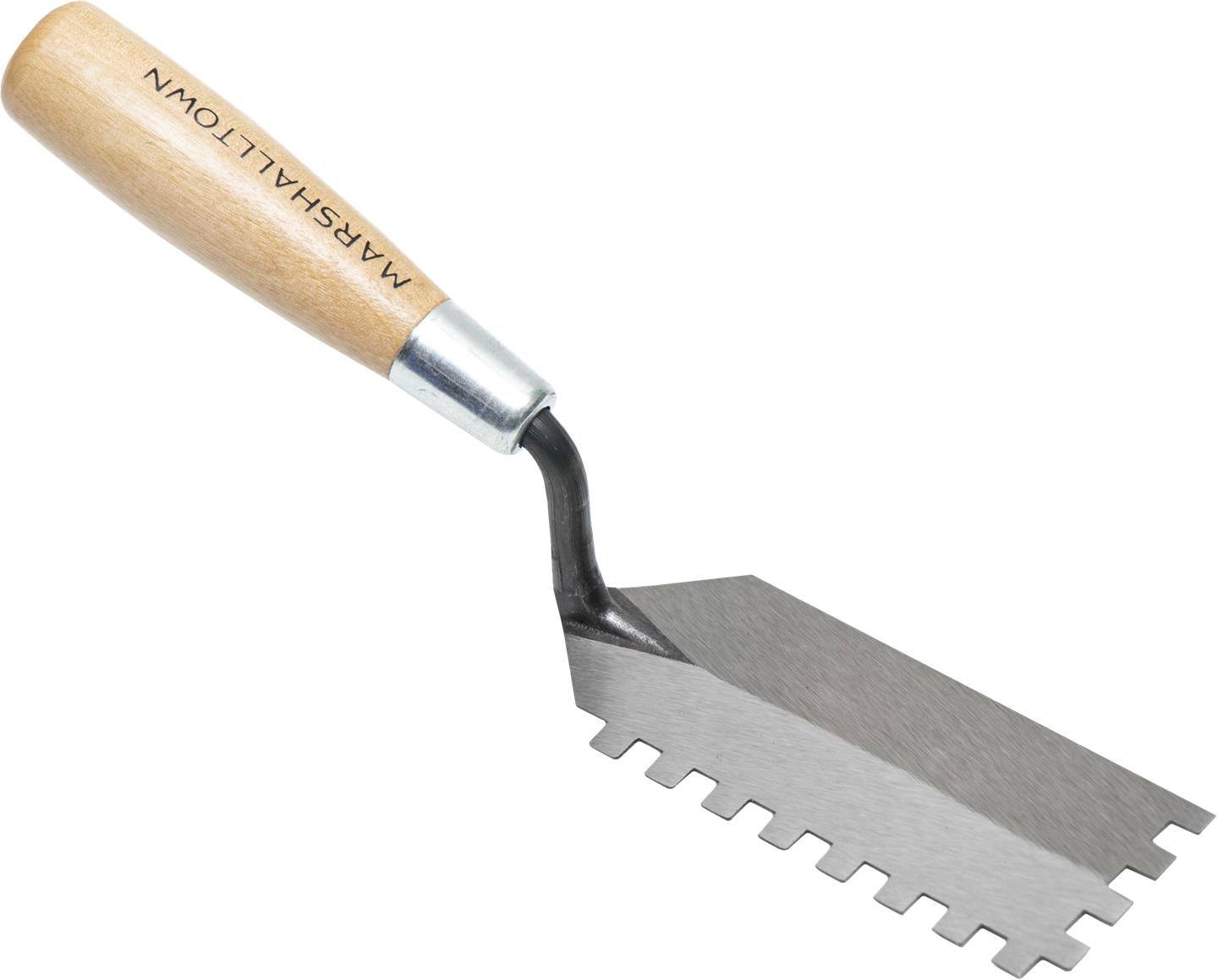 Marshalltown 11200 5 X 2 Square Notched Margin Trowel 1-4 Square