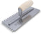 Marshalltown 15776 Tiling & Flooring Notched Trowel-1-4 X 3-8 X 1-4 Square End-Curved Handle