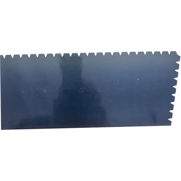 Marshalltown 15865 Tiling & Flooring Blue Steel Notched Trowel -3-16 X 1-4 X 5-16 Flat V