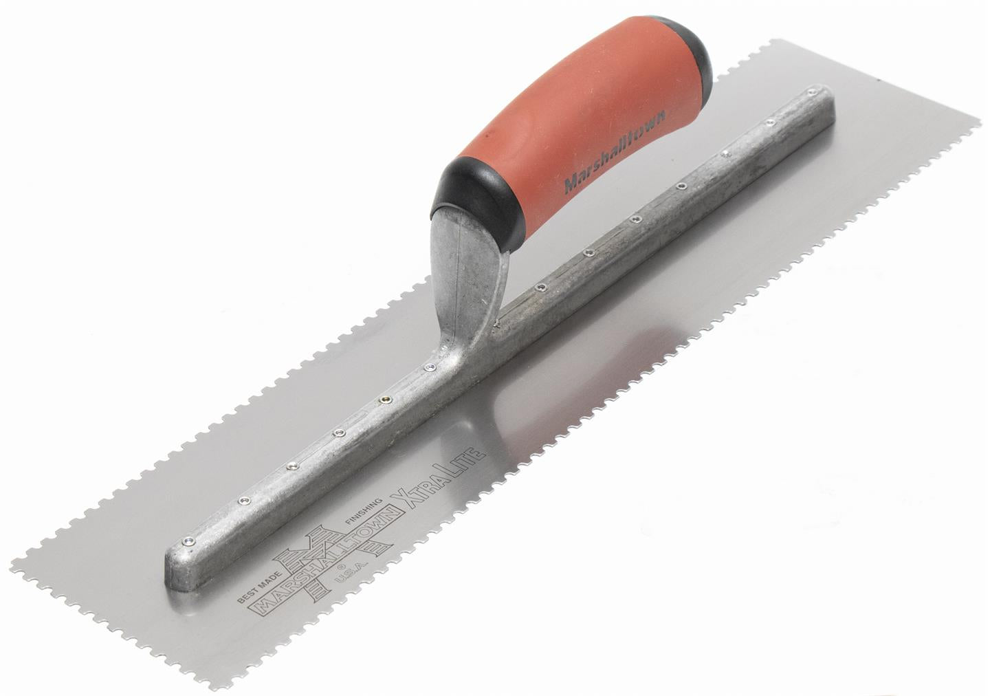 Marshalltown 13670 Three-Sided Notched Trowel 1-8X3-32X1-8 U-DS Handle